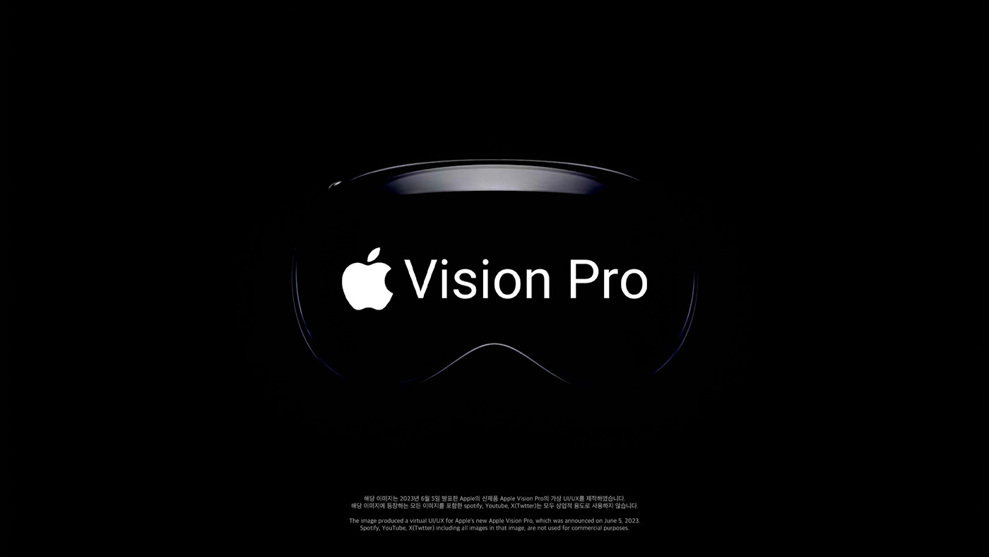 Apple Vision Pro UI Clone